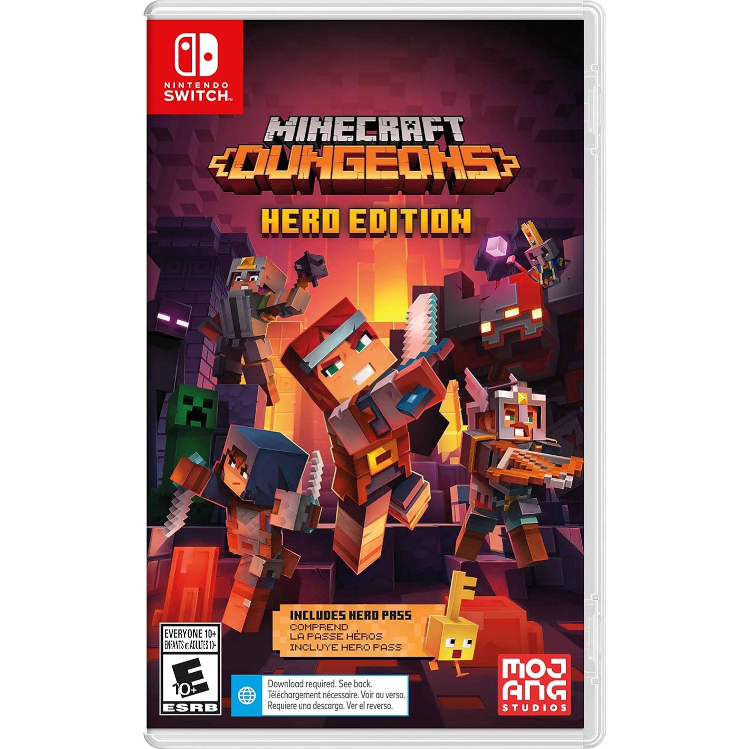 Minecraft Dungeons Hero Edition Nintendo Switch - Without Case - 1
